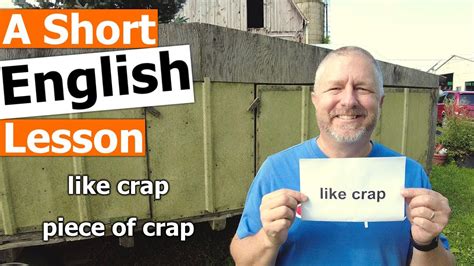 crap in English .